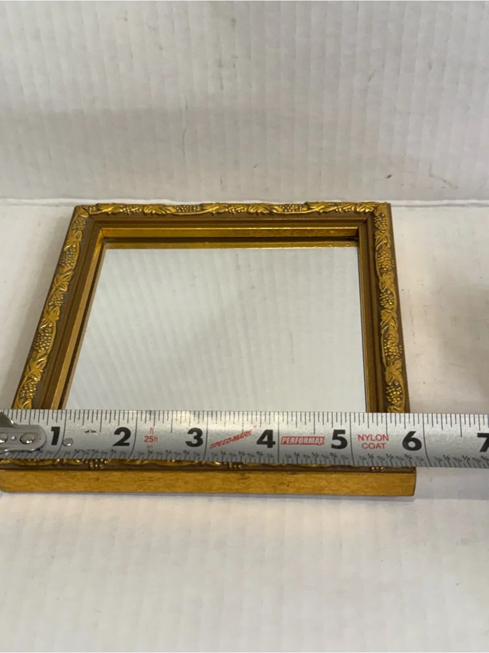Vintage Home interiors gold framed mirror